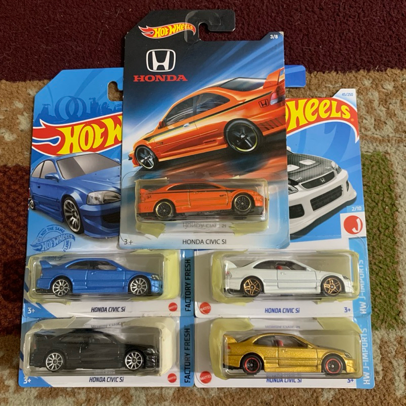 Hot Wheels Honda Civic SI 2001