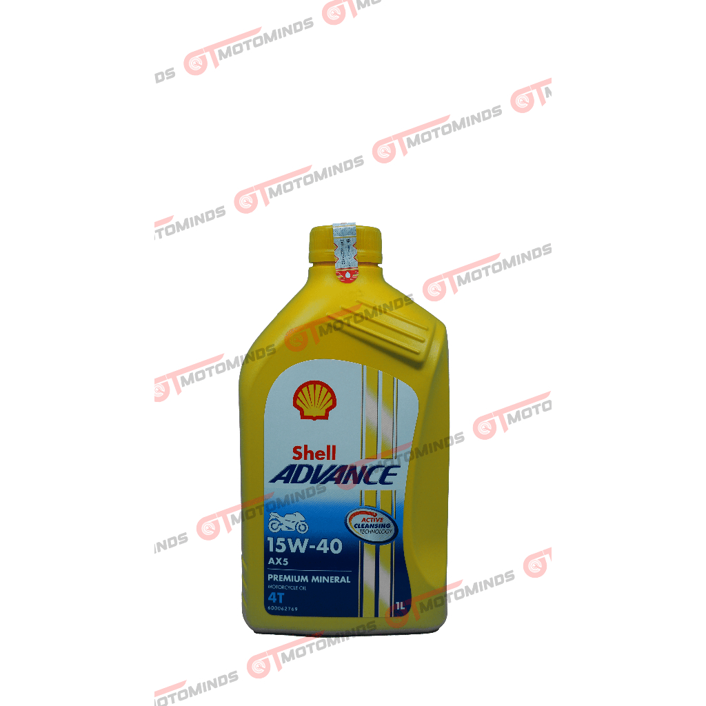 Oli Motor Shell Advance MATIC AX5 15W-40 - 1 LITER