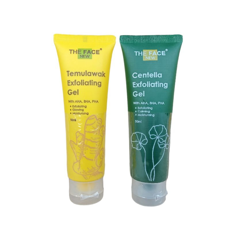 THE FACE  EXFOLIATING GEL PENCERAH WAJAH 50 ML BPOM