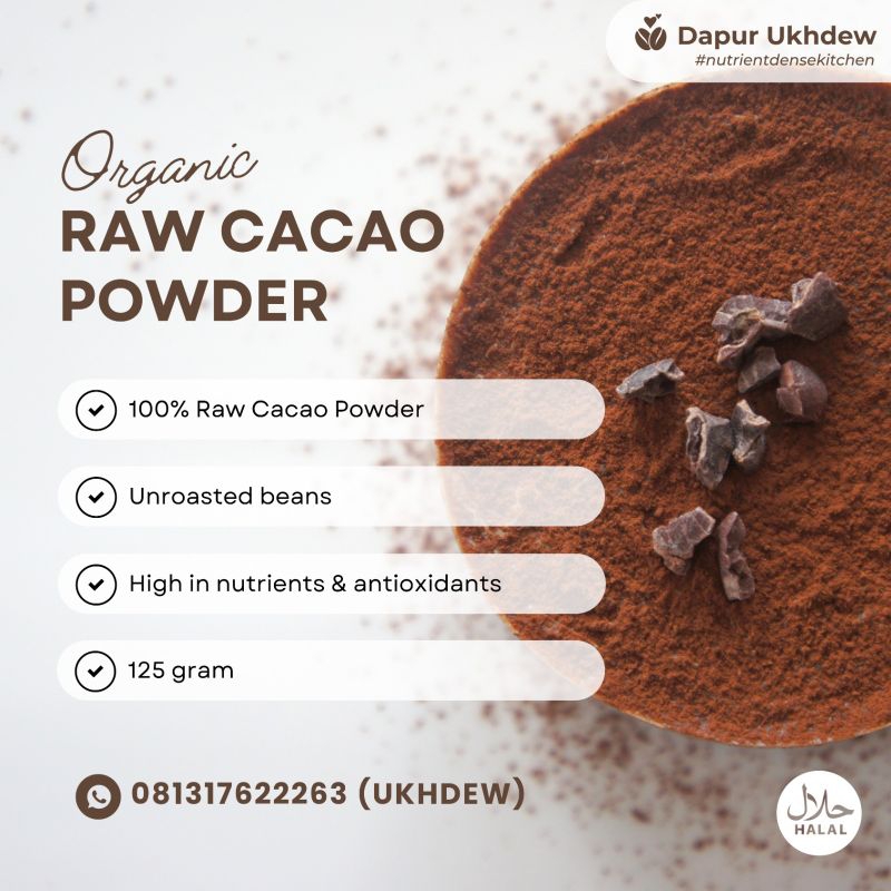 

Organic Raw Cacao Powder