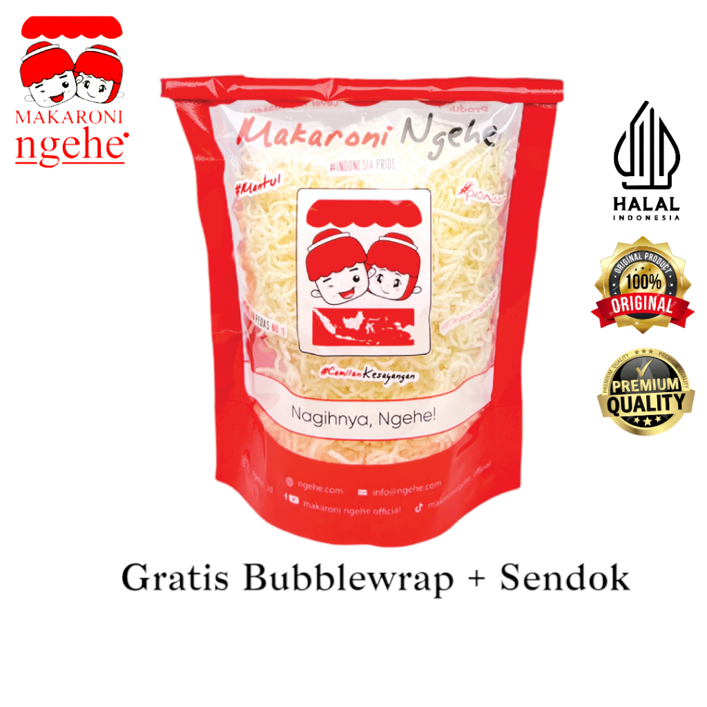 

Bihun Krenyes Ngehe Pedas FREE Bubble Wrap Makanan Ringan Makanan Instan