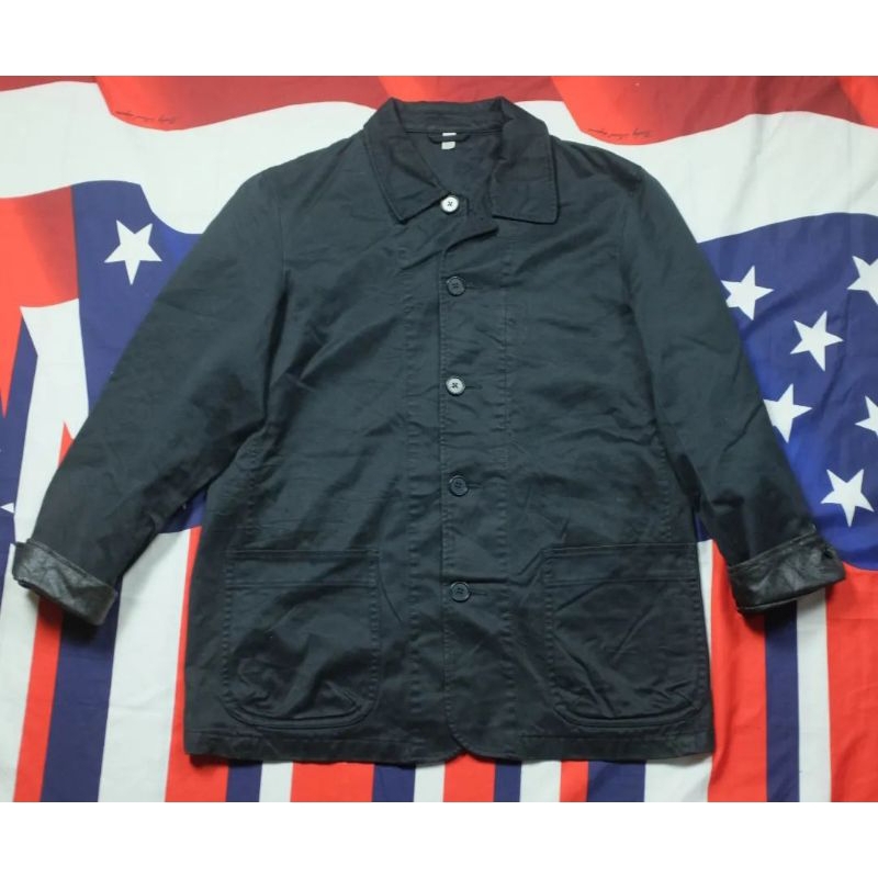 UNIQLO WORK SHIRT JAKET SKIN RIB