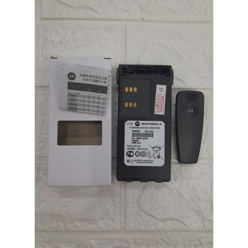 HNN9008A BATRE HT MOTOROLA GP 338 GP 328 ATS 2500 ORIGINAL MOTOROLAHNN9008A