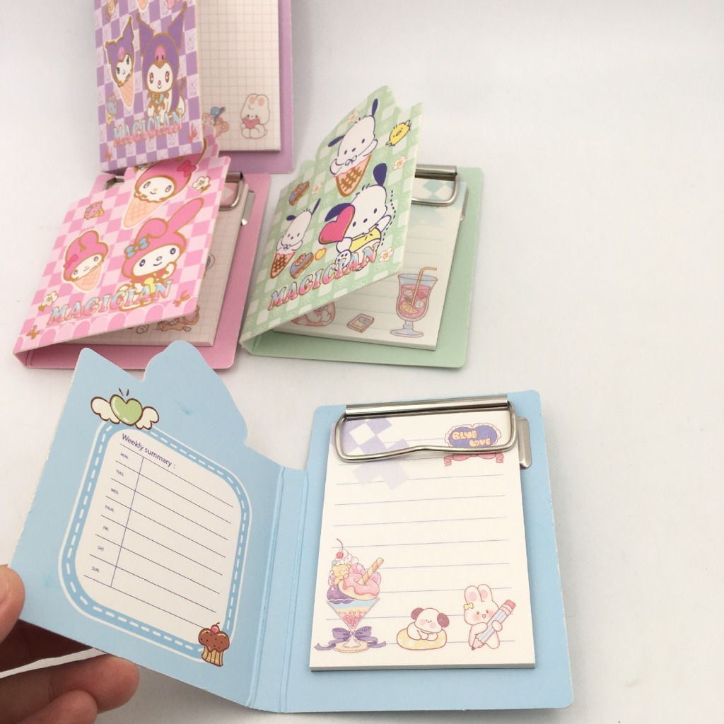 

MINI MEMO PAPAN JEPIT KUROMI | CINAMORROL | MELODY SANRIO | MINI NOTEBOOK | POCKET DIARY | MINI DIARY | BUKU MEMO KECIL | STICKY NOTES | MINI NOTES | POMPOMPURIN