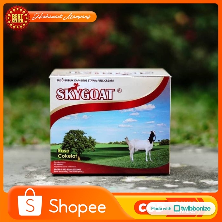 

Susu Kambing Ettawa Etawa SKYGOAT SKY GOAT Cokelat Coklat