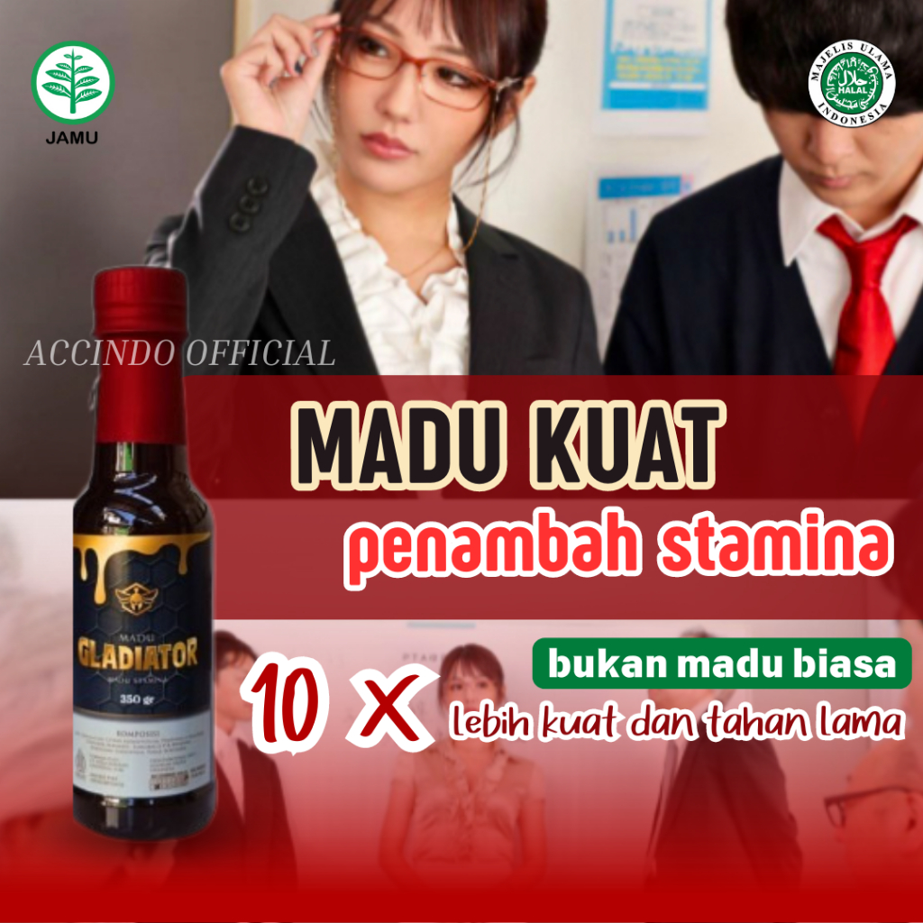 madu kuat pria tahan lama original 100% madu Gladiator untuk Meningkatkan Stamina tahan lama 10x