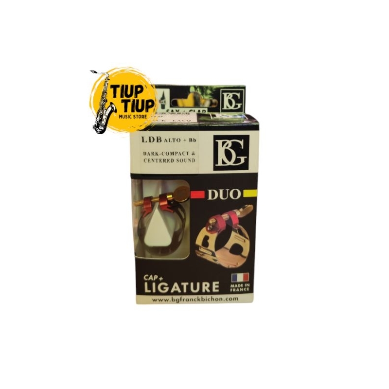 BG LIGATURE DUO BLACK LACQUERED (LDB)