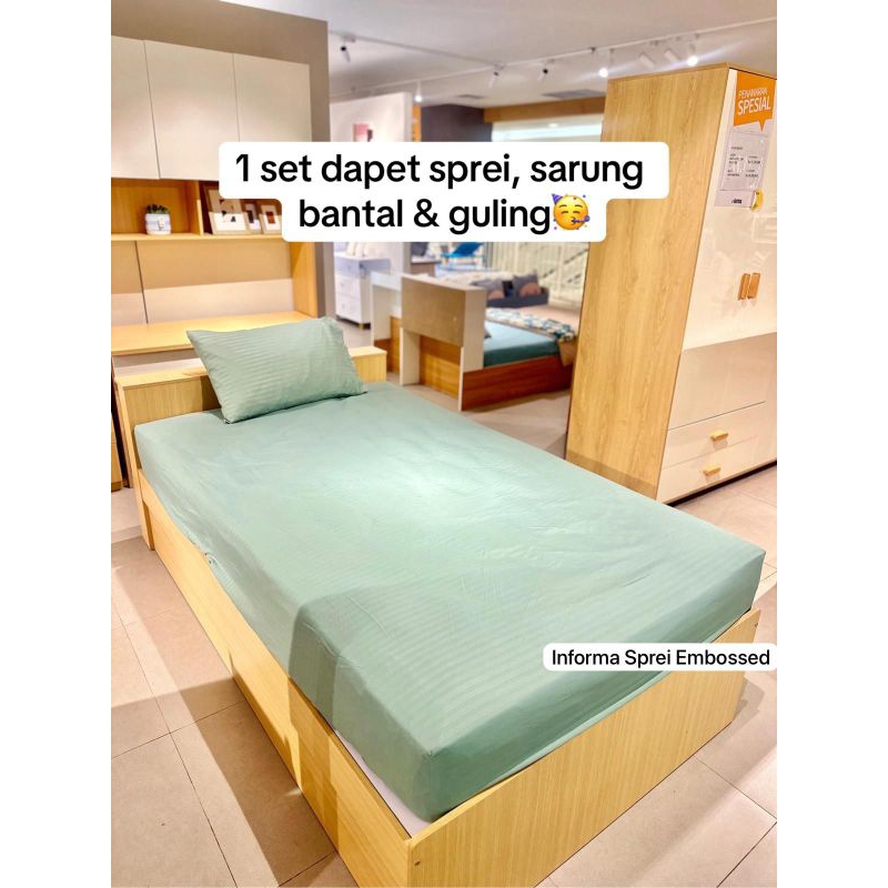 SPREI HOTEL SEAT MICROFIBER INFORMA 180x200 160x200