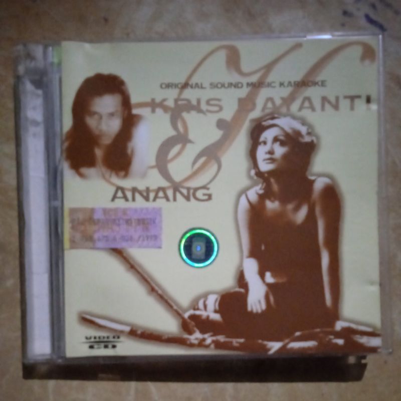 vcd musik anang & krisdayanti original sound music karaoke