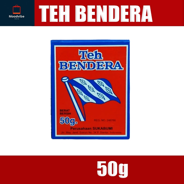 

Teh Bendera Bubuk Kotak 50g