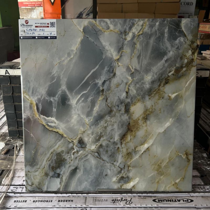 Keramik Lantai 50x50 Cygnus Mbs | Glossy | Picasso