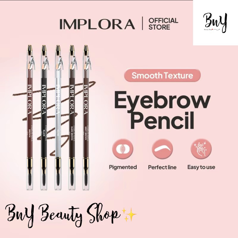 Implora Soft Brow Pencil |  Implora Pensil Alis SoftBrow