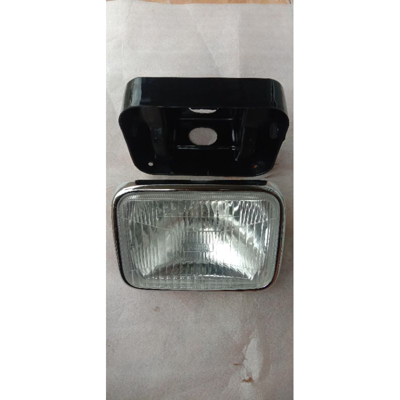 reflektor lampu depan headlamp lampu depan set yamaha RX King RX king 5T5 non original NOS