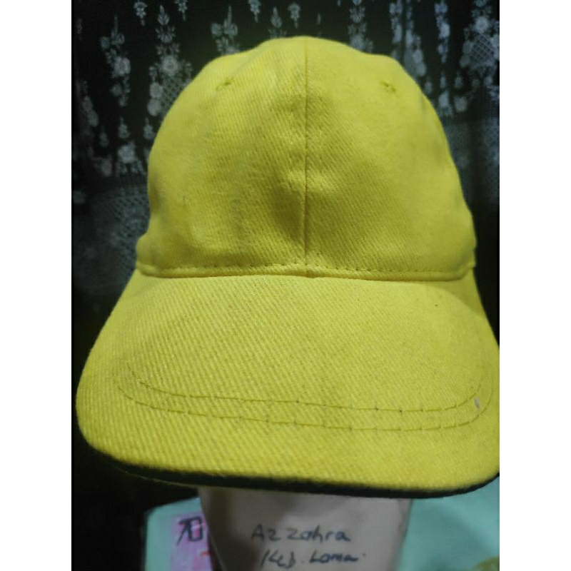 JUAL TOPI ANAK ANAK WARNA KUNING