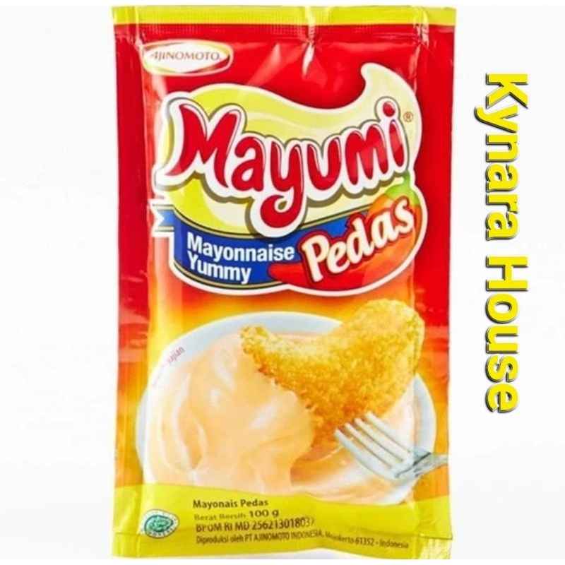 

Ajinomoto Mayonnaise Mayumi Pedas 40x100gr (Karton)