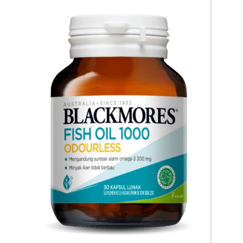 BLACKMORES OMEGA 3 FISH OIL 1000 isi 30