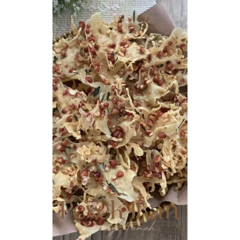 

peyek kacang renyah