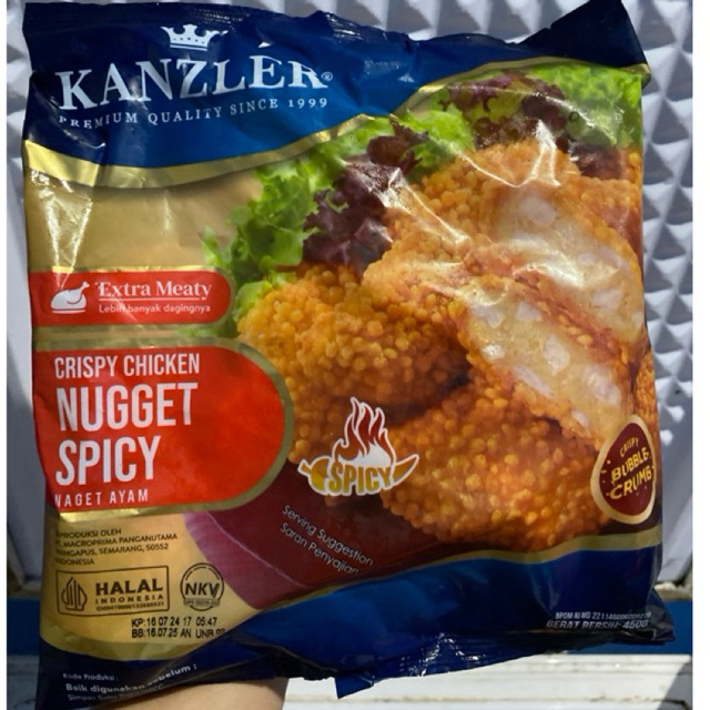 

Kanzler Nugget Spicy Bubble 500g