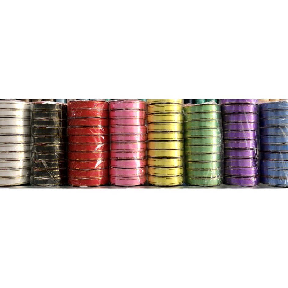 

MALL Pita Kado Lis Emas 34 Inch isi 1 roll Pita Jepang Lis Emas 2cm Souvenir Ribbon