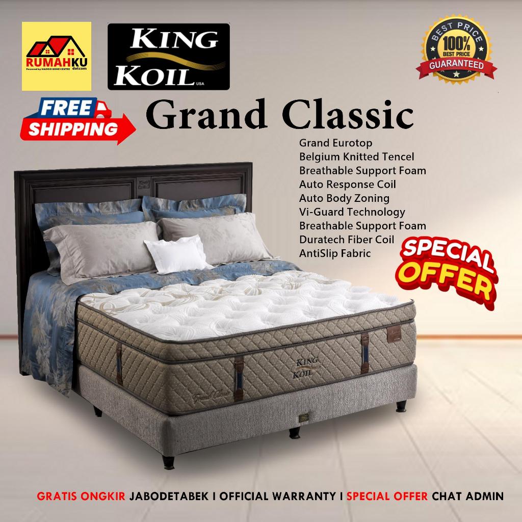 KASUR KING KOIL - KASUR KINGKOIL - KASUR PREMIUM - GRAND CLASSIC  - KING KOIL