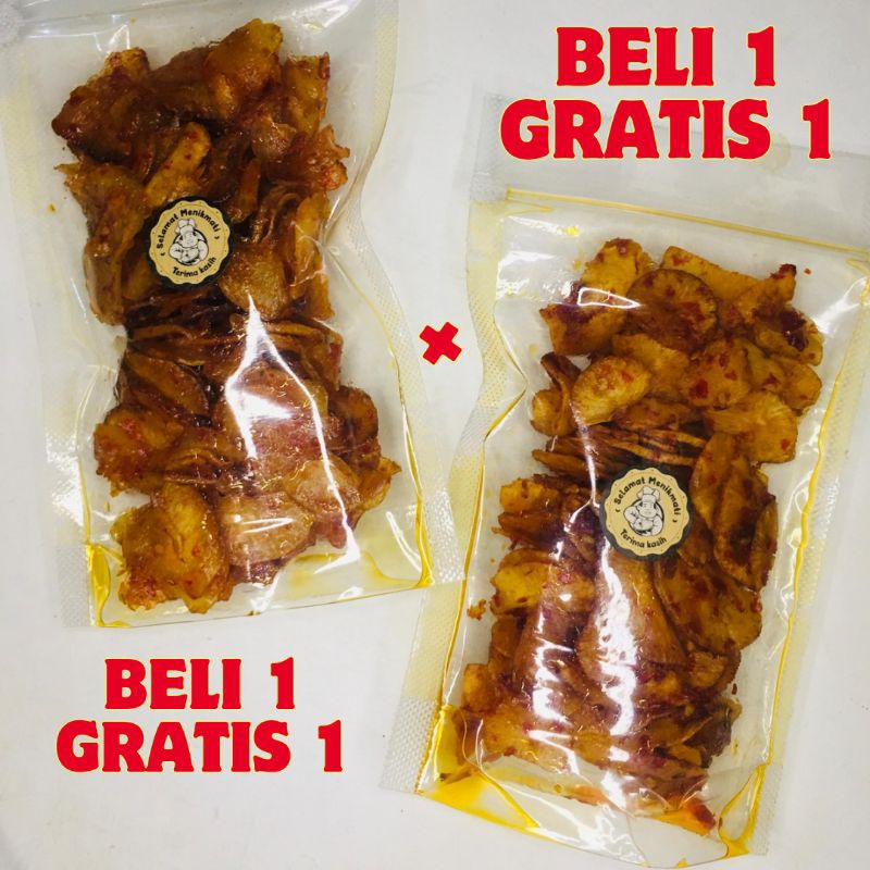 

( BELI 1 GRATIS 1) Kripik Pisang Lumer Termurah Bisa COD/ BELI 1 GRATIS 1