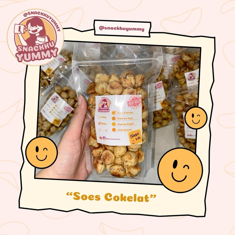 

Sus Cokelat / Sus Kering Isi Cokelat [ 130gr ]