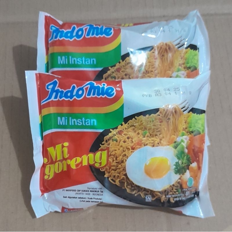 

INDOMIE MI INSTANT VARIAN GORENG/KARI AYAM (PCS)