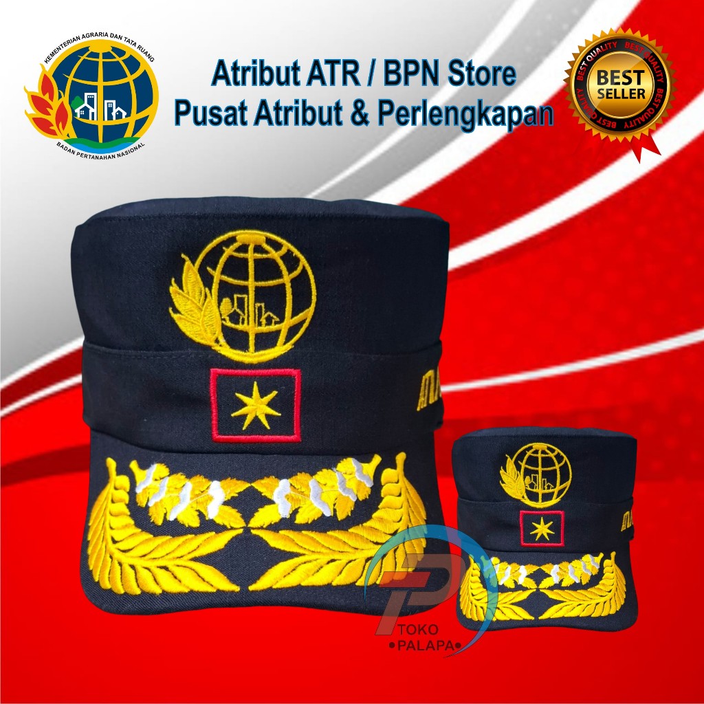 TOPI KOMANDO BINTANG KAKANWIL ATR/BPN