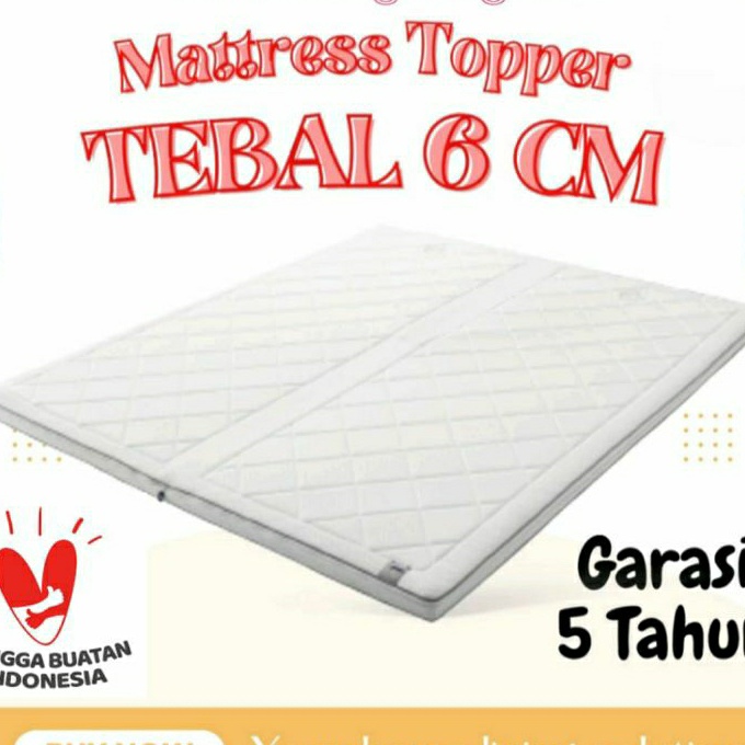 Bonuskan MATTRESS TOPER  MATRASS PELAPIS KASUR  TOPPER SPRINGBED  KASUR LANTAI  PELAPIS SPRINGBED  T