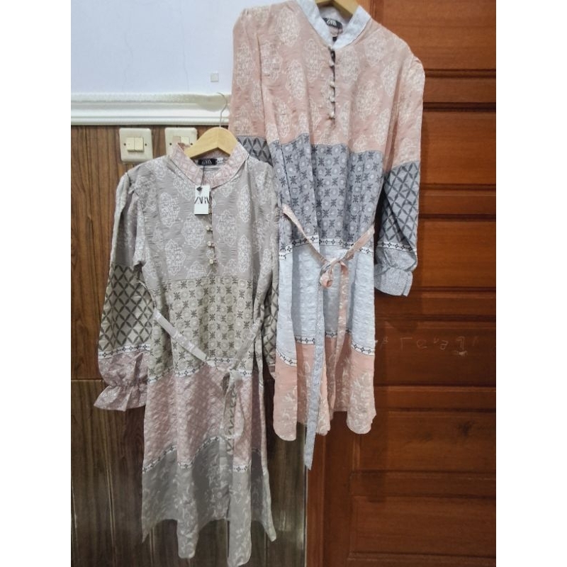Tunik Mewah Free Belt Brand zara