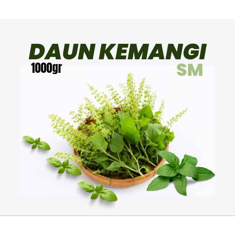 

daun kemangi 1kg sm