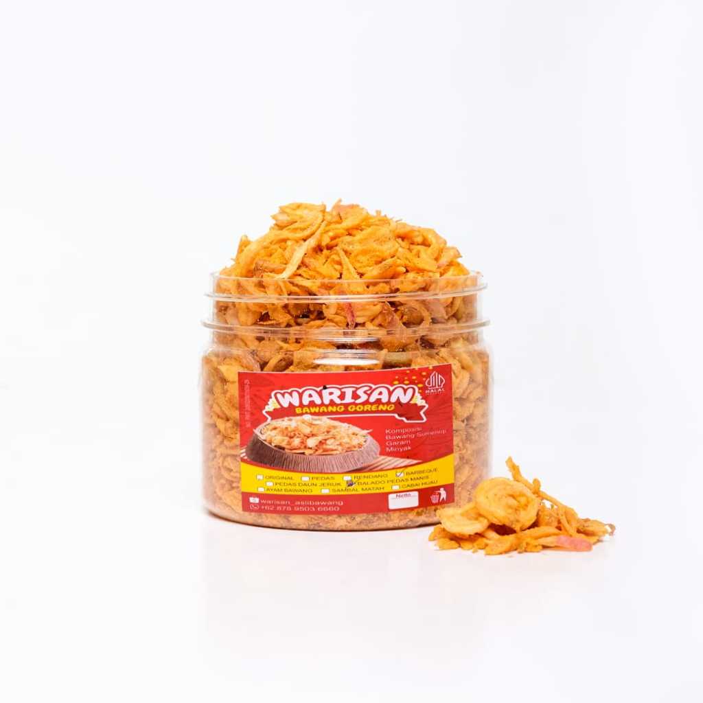 

Bawang goreng sumenep aneka macam-macam rasa 100gr