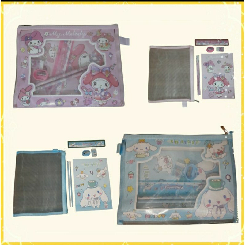 

alat tulis motif Sanrio