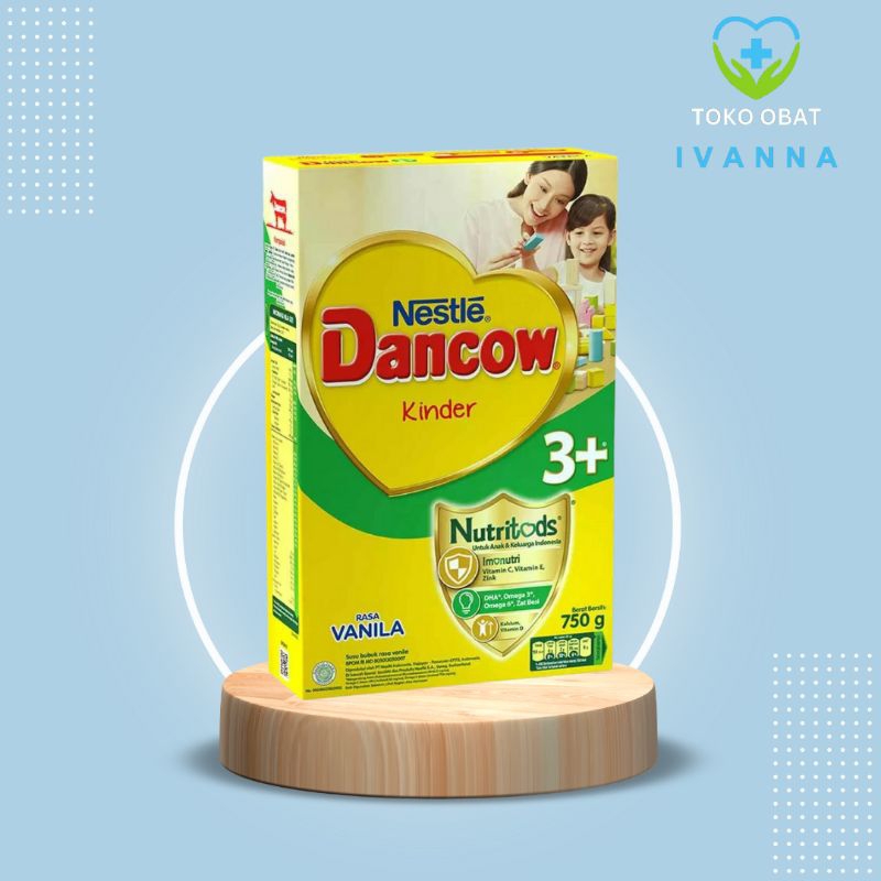 

Dancow 3 + 750 gr rasa cokelat