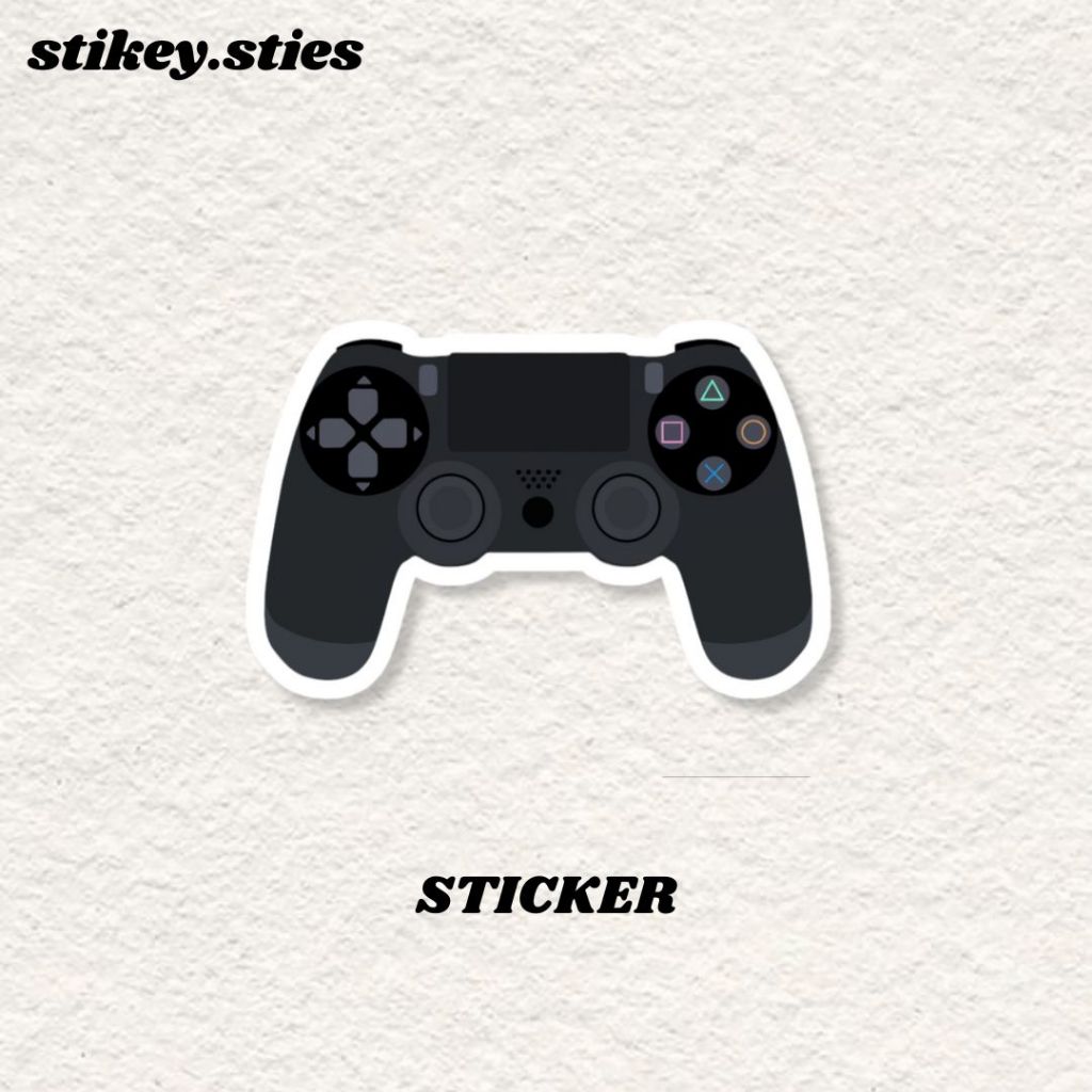 

STICKER JOYSTICK GAMEPAD AESTHETIC BRAND ANTI AIR VINYL / STIKER HELM LAPTOP HP MOTOR TUMBLR TAS KOPER