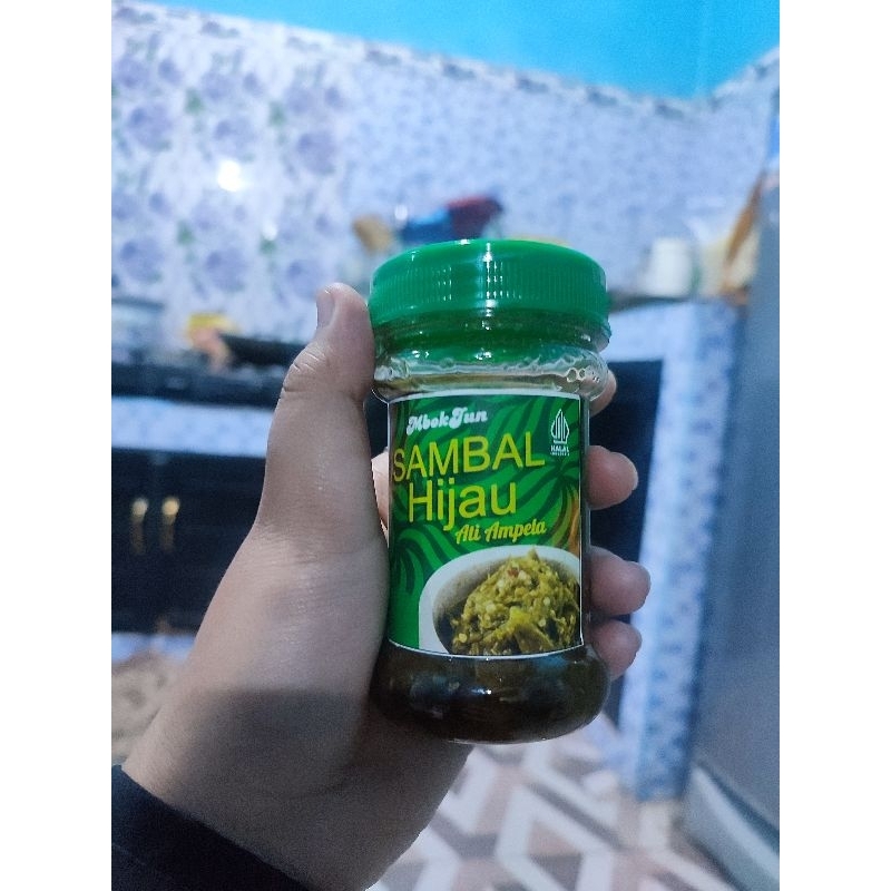 

sambal hijau ati ampela