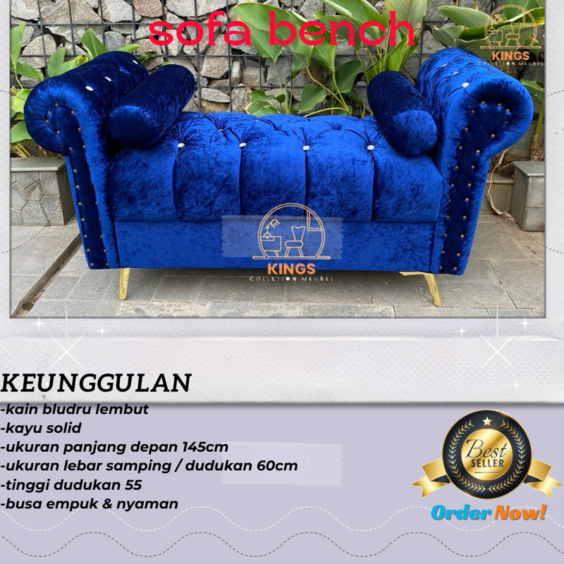Sofa Bench Minimalis Panjang 150cm