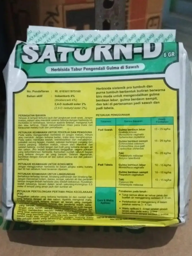 Saturn-D herbisida padi (2kg)