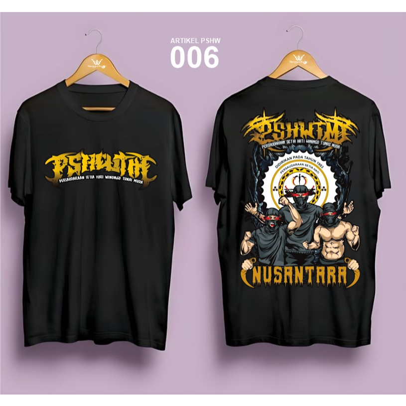 Kaos PSHW-TM ashwin/Kaos PSHW - Atribut Kaos/Kaos SH Winongo ASHWIN