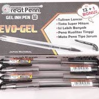 

TERMURAH PULPEN EVO GEL GREAT PEN 12 1 PCS ORIGINAL