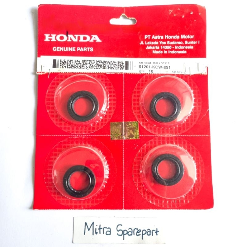 SEAL MAGNIT VARIO 110CW - 91201-KCW-851- AHM ORIGINAL