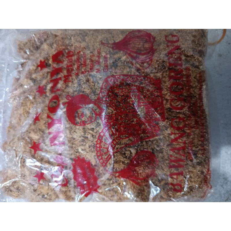 

bawang goreng cap nyonya 500gram/32k