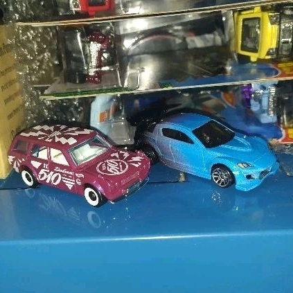 Hotwheels mazda rx8 & datsun wagon