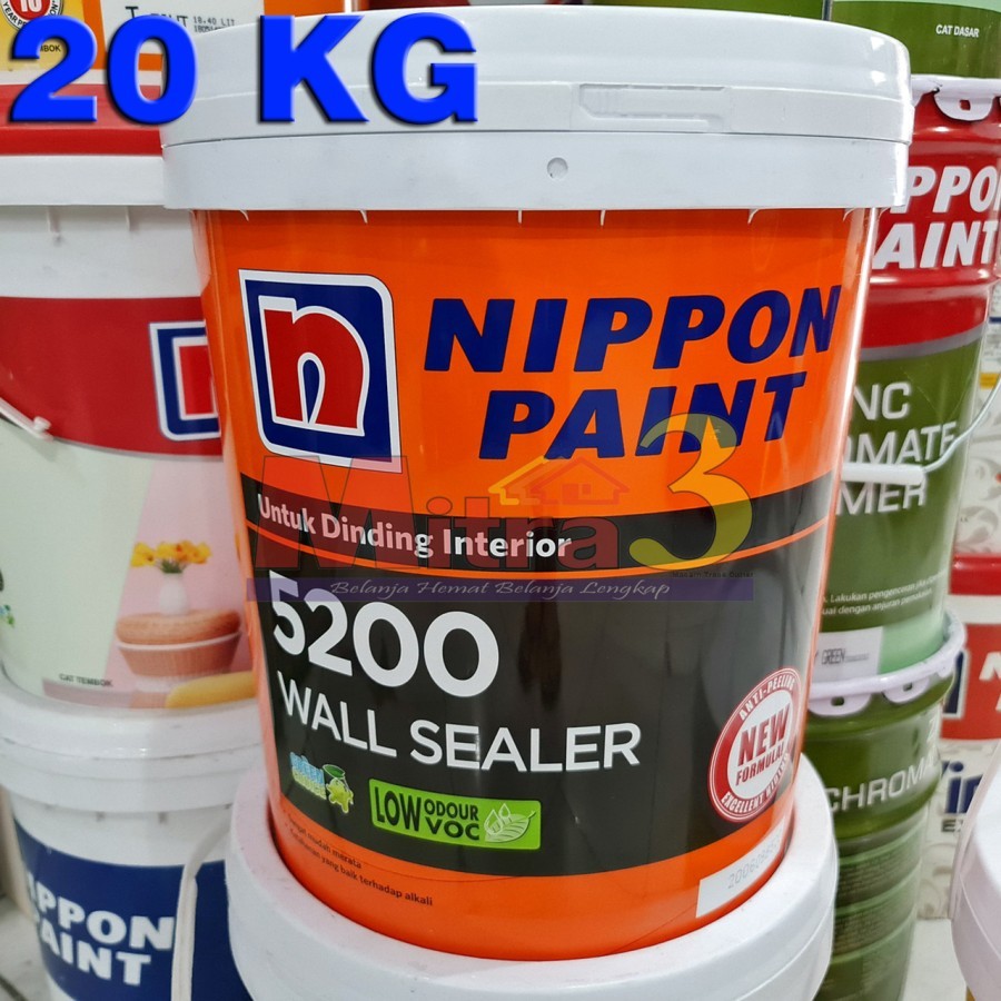 Nippon 5200 WALL SEALER 20 KG / Cat Dasar Alkali Tembok INTERIOR 20KG