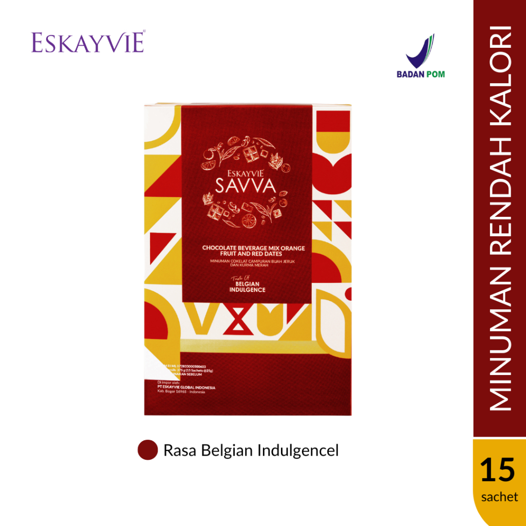 

Eskayvie Savva Coklat - 15 Sachet