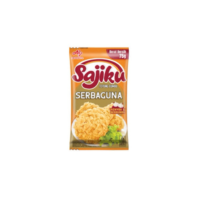 

Tepung bumbu serbaguna sajiku 75gr 1renceng 10pcs