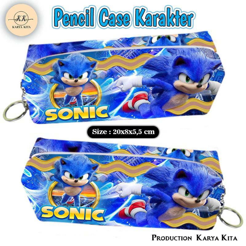 

kotak pensil karakter SONIC 05