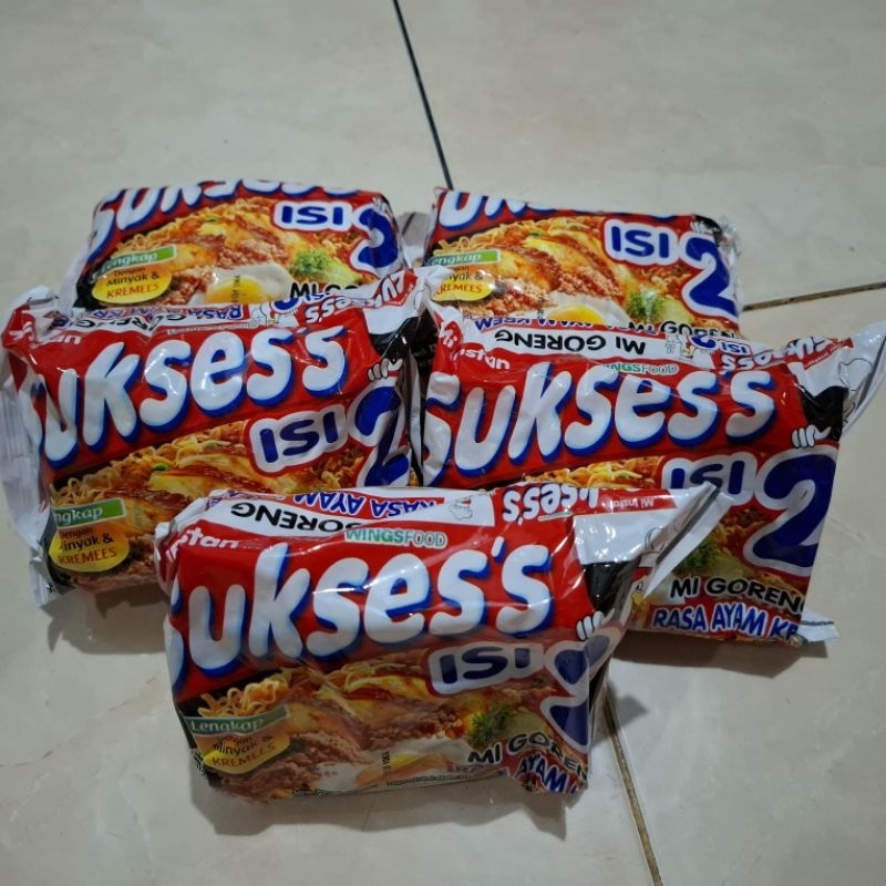 

Mie Instan Sukses isi 2 Rasa Ayam Kremes @5bungkus