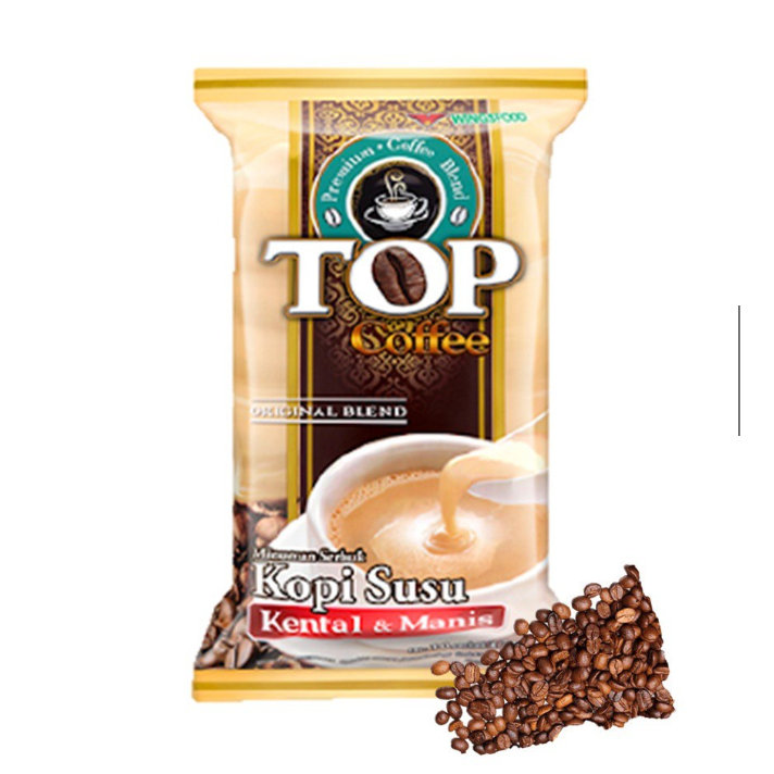 

Top Kopi Susu Kental Manis 30gr x 12Sachet