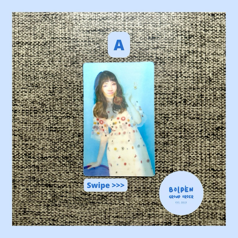 [READY STOCK] Lenticular Photocard GFRIEND 2nd Buddy Membership Sowon Yerin Eunha Yuju Sinb Umji